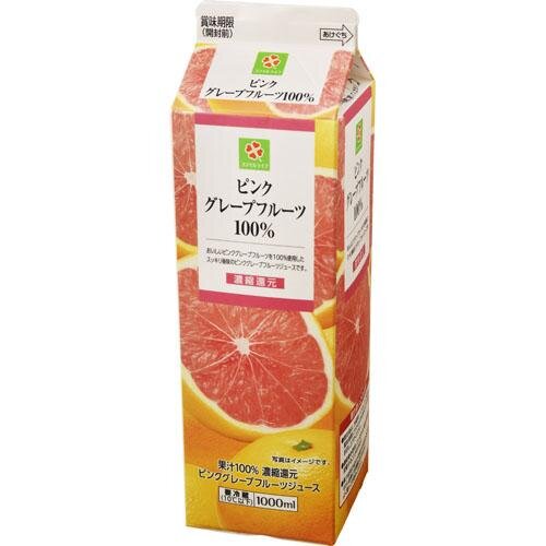 グレープフルーツジュース Welch's アサヒ ウェルチ ピンクグレープフルーツ100 800g ペット